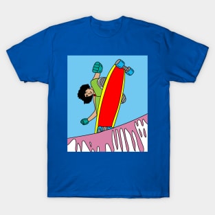 Retro Skateboarder T-Shirt